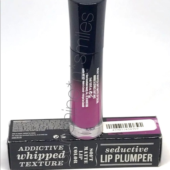 💋BUXOM Wildly Whipped Matte Lip Plumping Liquid Lipstick Magenta-Plum ~ SWINGER - Picture 3 of 6